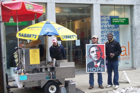 Joe’s Hotdogs for Obama